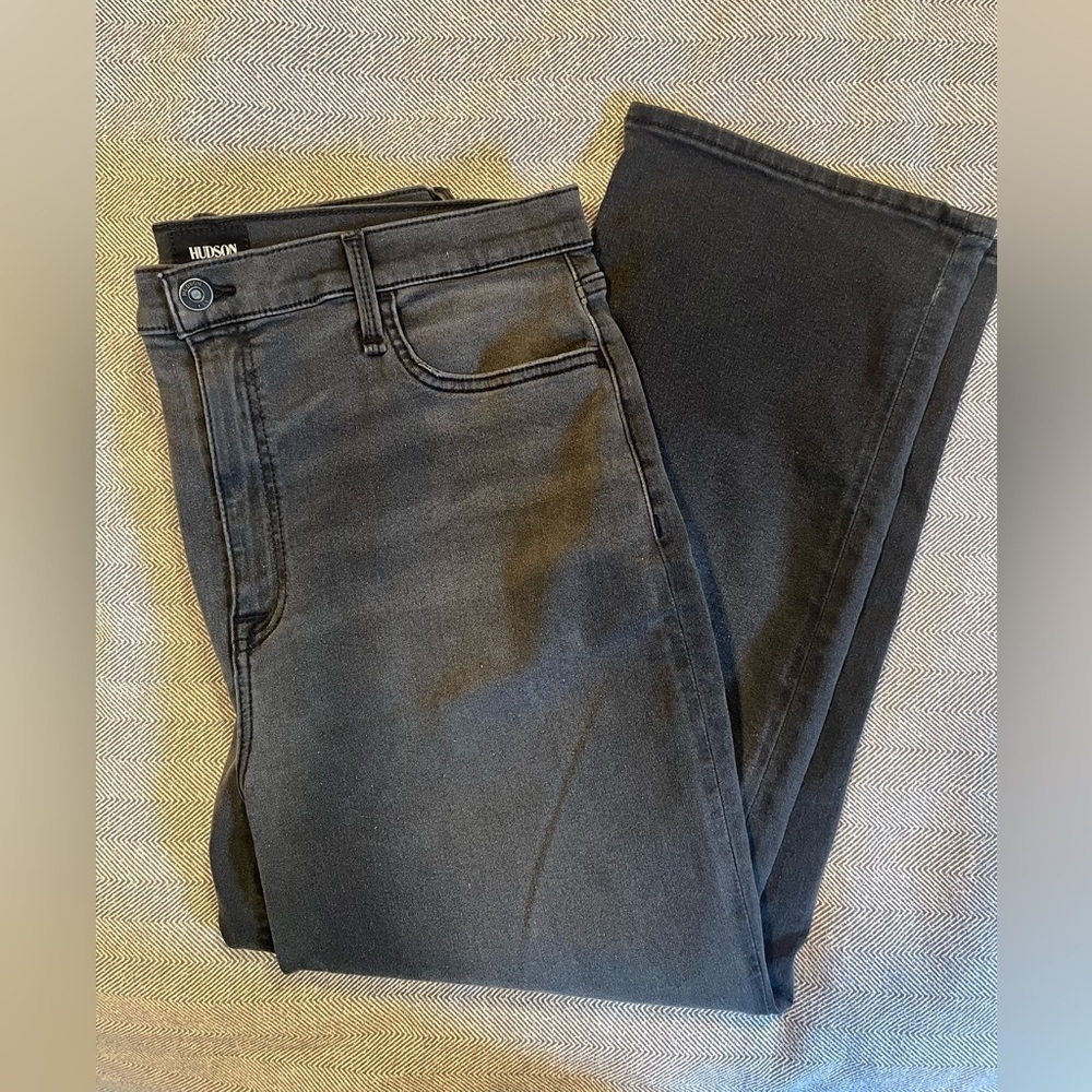 Hudson Noa Jeans in Black Wash Size 34